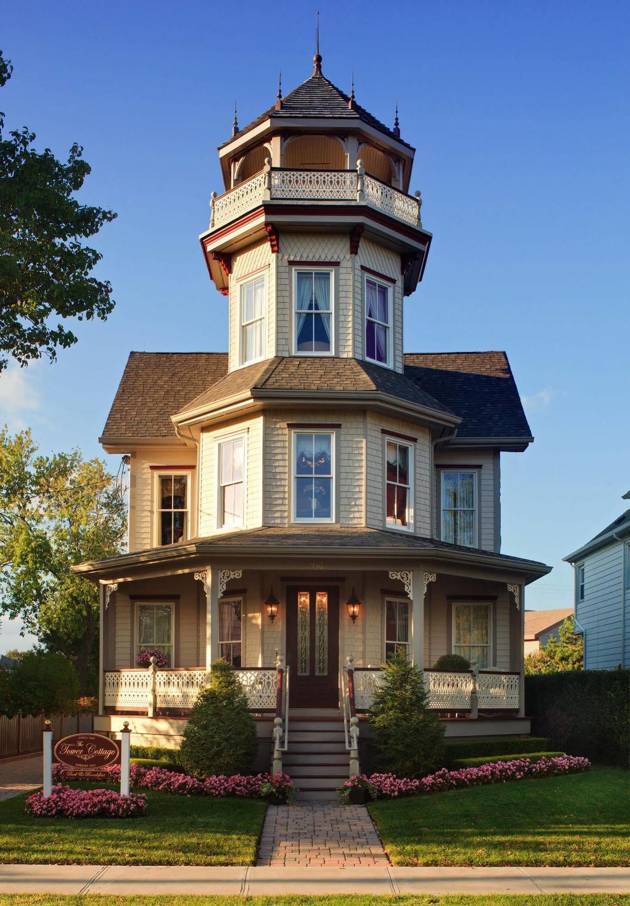 The Tower Cottage Bed And Breakfast Point Pleasant Beach Exteriör bild